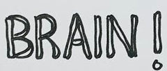 Lettering BRAIN!