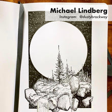 MIchael Lindberg sketchbook artwork